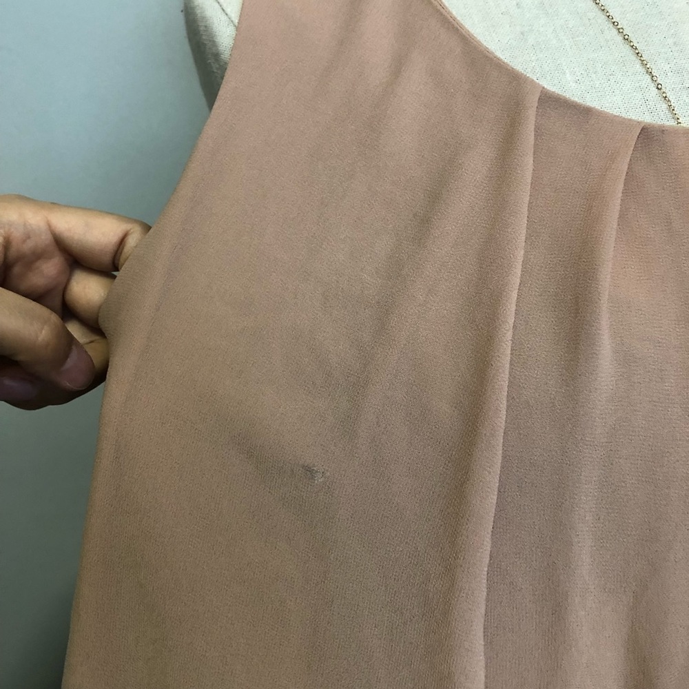 CHIFFON SLEEVELESS TOP - Picture 5 of 6
